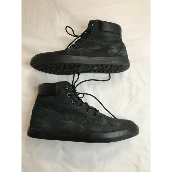 Timberland Women's Londyn Sneaker Boot Black Nubuck, Size 8 - Picture 4 of 7